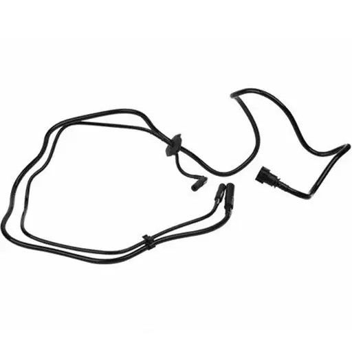 شلنگ بخار بنزین از باک به کنیستر پژو 206 مادپارت دو سر نری 1.30 سانتی متری کد 2528