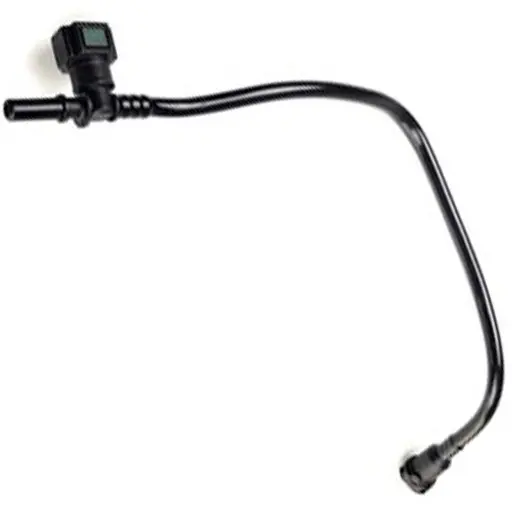 شلنگ برگشت بنزين از صافی به پمپ پژو 206 مادپارت يک سر سوكت يک سر سه راهی 40 سانتی متری کد 2592