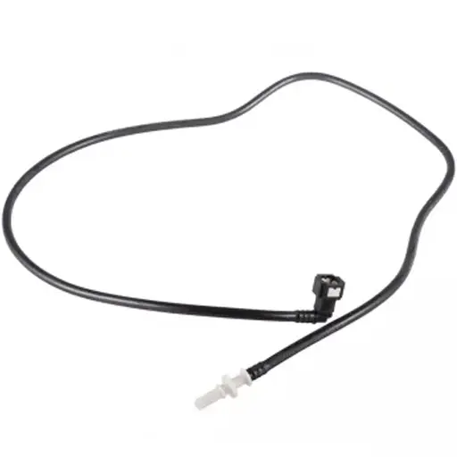 شلنگ بنزين زير اتاق پژو 206 مادپارت يک سر نری يک سر مادگی زانو 90 درجه یک متری کد 2530