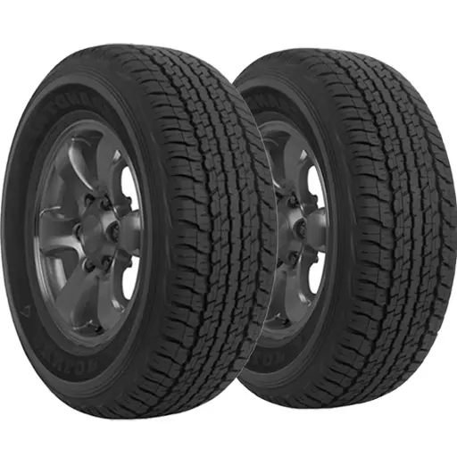 لاستیک دانلوپ سایز 265/60R18 گل AT22 دو حلقه ای (2023)
