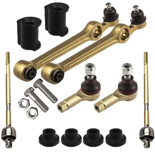 مجموعه جلوبندی پراید امیرنیا (با بوش لاستیکی) چهارده عددی