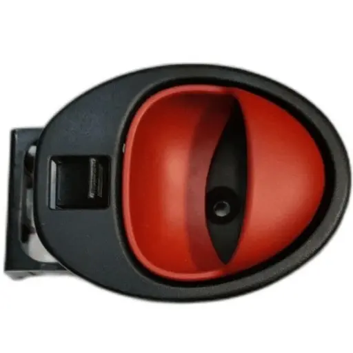 دستگيره درب داخلی کوییک سایپا یدک قرمز مات تقویت شده (چپ)