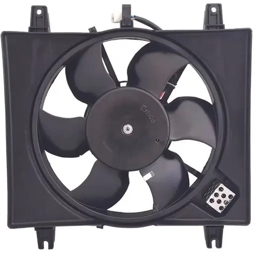 مجموعه کامل فن رادیاتور کوییک سایپا یدک دو دور