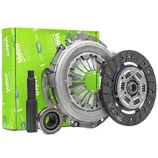 دیسک و صفحه رانا والئو سبز لیبل gapco اصل فرانسه با بلبرینگ (پری‌دمپر 4 فنر دوبل)