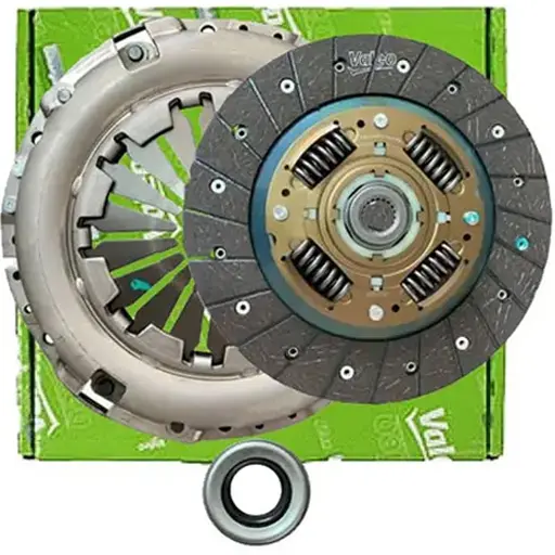 دیسک و صفحه کوییک 215 میل والئو سبز اصل لیبل gapco با بلبرینگ (4 فنر دوبل)