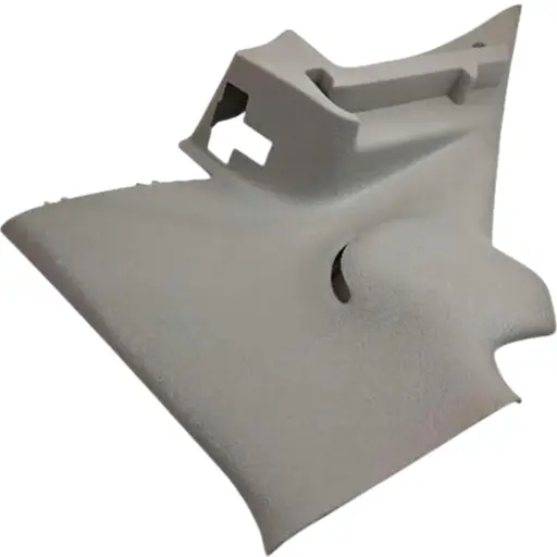 قاب بالای ستون داخلی عقب پژو 206 هاچبک ایساکو پلاستیکی چپ 1261601899