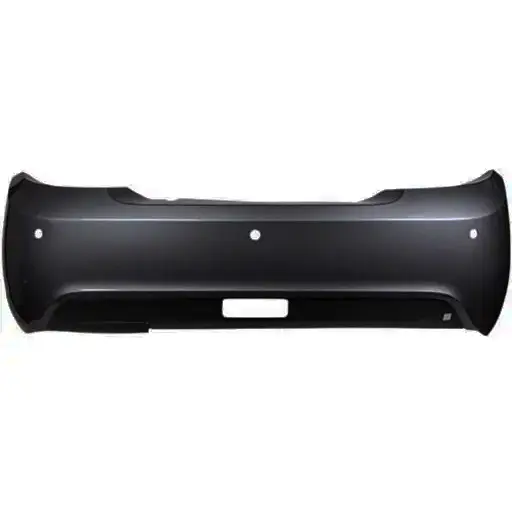 پوسته سپر عقب دنا ایساکو با سوراخ سنسور و براکت های فلزی خام 0890208601