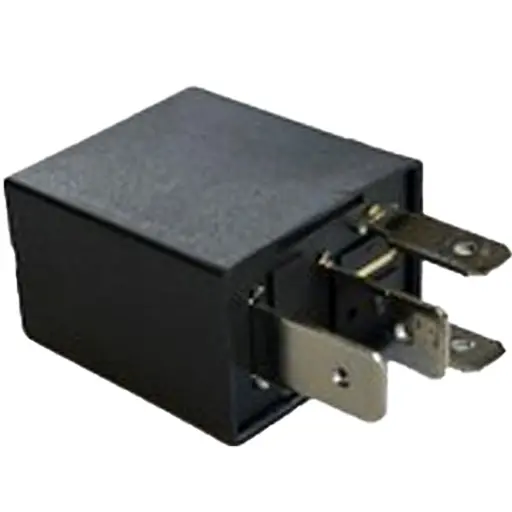 رله فن رادیاتور رانا آیدین موتور چهار پایه ای 12 ولت مشکی ضد آب آمپر بالا