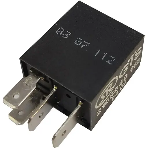 ‫میکرو رله پژو 206 آیدین موتور چهار فیش 40 آمپر مشکی