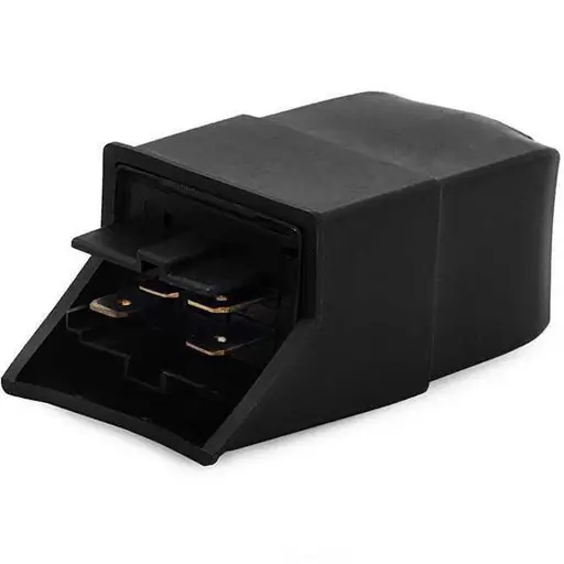 رله فن رادیاتور پراید کاربراتوری آیدین موتور 40 آمپر ضد آب مشکی