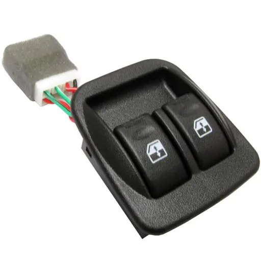 ‫کلید شیشه بالابر تیبا آیدین موتور دو پل