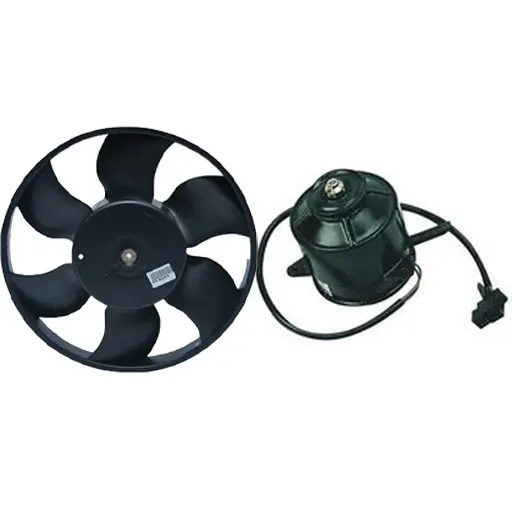 موتور فن رادیاتور کامل پراید آیدین موتور یک دور