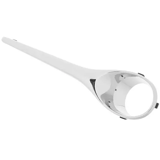 قاب مه شکن جلو جک KM J5 زه استیل قاشقی (راست)