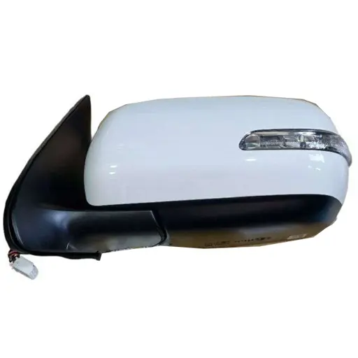 آينه بغل برقی سوزوکی گرند ویتارا 2400 سی سی دستی تاشو با قاب سفید (چپ)