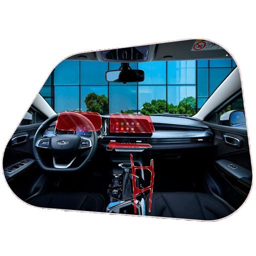 گلس و محافظ کامل داخل کابین ام وی ام x33 کراس