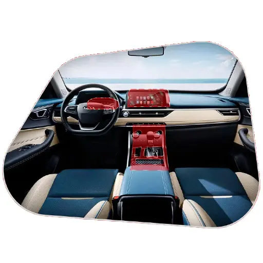 گلس و محافظ کامل داخل کابین ام وی ام x55