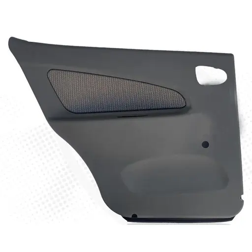 تودری درب عقب تیبا سایپا یدک (چپ) دوخت مشكی و زير آرنجی طوسی