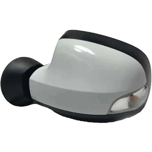 قاب پشت آينه ال 90 npco رهنما دار سفید (راست)