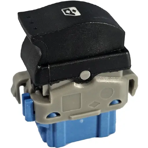 كليد شيشه بالابر عقب مگان 1600 سی سی npco آبی تک پل