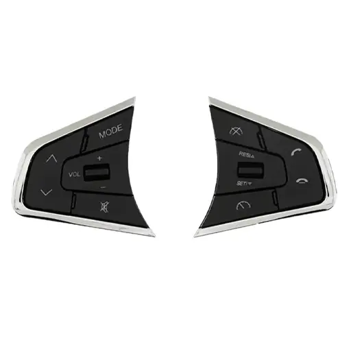 كلید غربیلک فرمان بک لایت دار کوییک سایپا یدک (عماد) با سوییچ چرخشی