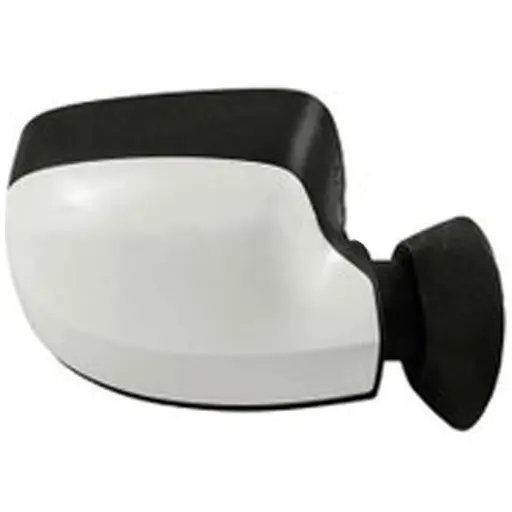 آینه بغل ال 90 npco دستی قاب سفید (راست) کد 3891