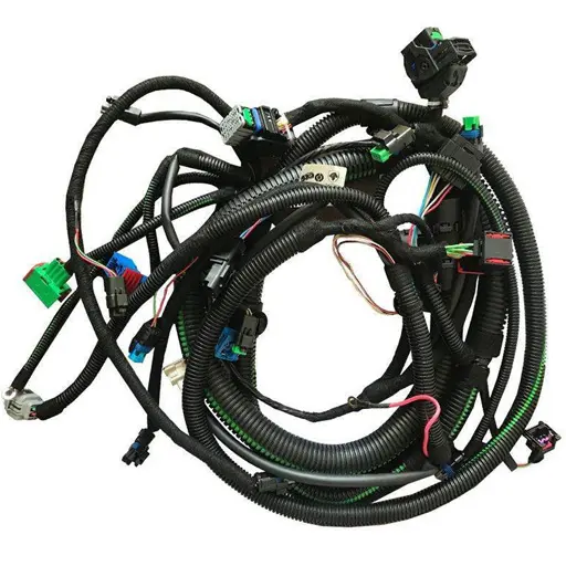 ‫دسته سیم پژو 206 تیپ 5 قدیم دناکو با دریچه گاز برقی پلاستیکی‬‏