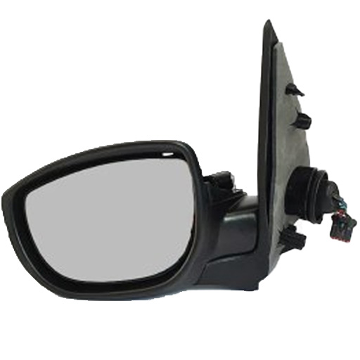 آينه بغل پژو 207 ipnc کامل برقی با فلاپ مشکی (چپ)