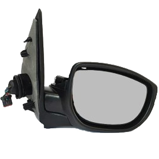 آينه بغل پژو 207 ipnc کامل برقی با فلاپ مشکی (چپ)