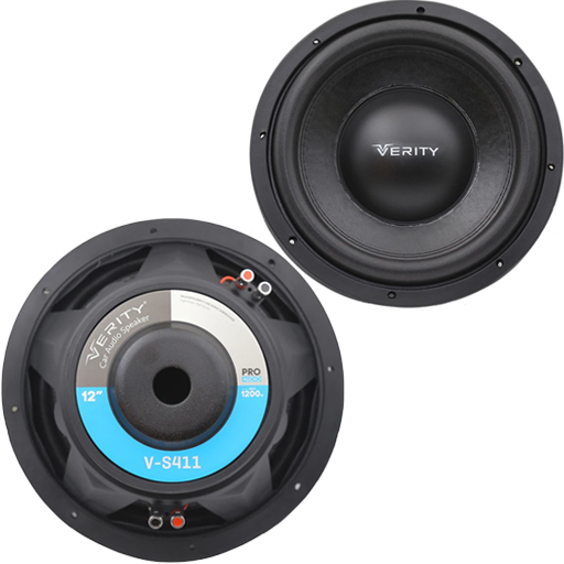 ساب ووفر وریتی مدل V-S411 قطر 12 اینچ دو عددی