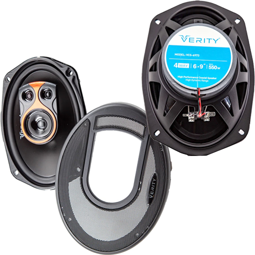 بلندگو خودرو وریتی مدل VCS-6973 قطر 6 در 9 اینچ بیضی دو عددی