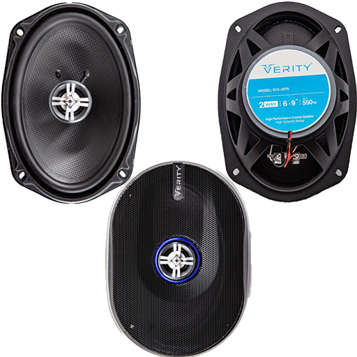 بلندگو خودرو وریتی مدل VCS-6975 قطر 6 در 9 اینچ بیضی دو عددی