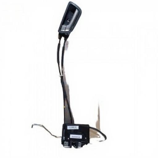 مجموعه قفل و دستگیره داخلی درب جلو شاهین سایپا یدک (چپ) برنزی