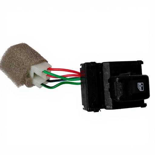 کلید شیشه بالابر برقی تیبا سایپا یدک (راست) طوسی