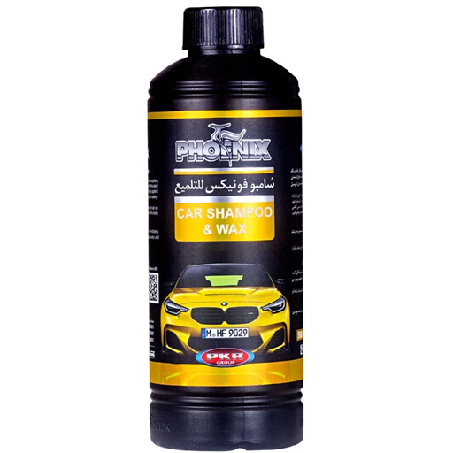 شامپو واکس بدنه خودرو فونیکس حجم 500 میلی لیتر