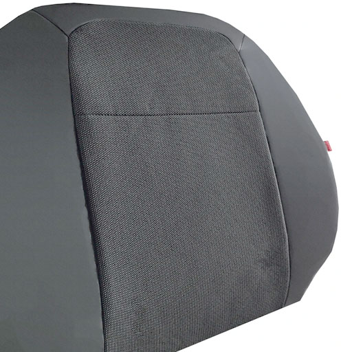 روکش صندلی تارا اتوماتیک v2 هایکو طرح آوین چرم و پارچه طوسی