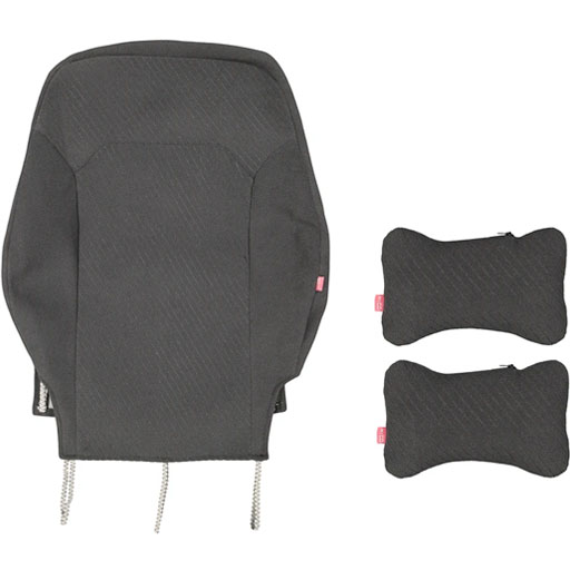 روکش صندلی سمند (صندلی جدید) هایکو طرح پرتو تمام مخمل نوک مدادی