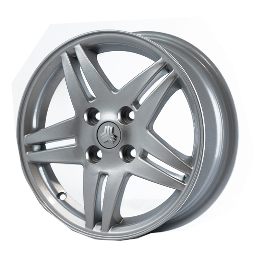 رینگ چرخ تیبا سایپا یدک آلومینیومی ستاره ای پنج پر