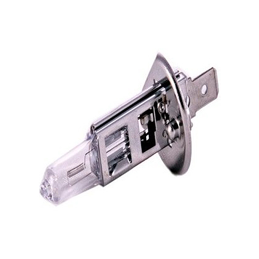 لامپ هالوژن تیبا سایپا یدک تک فيش و بدون سيم پایه h1