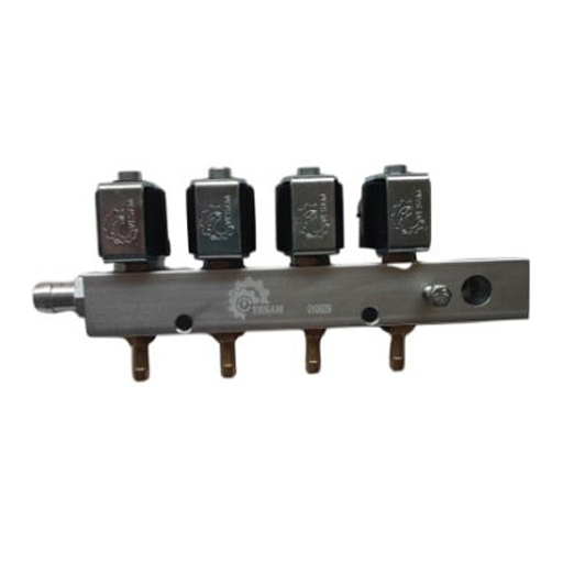 انژكتور و ريل سوخت گاز CNG تیبا سایپا یدک