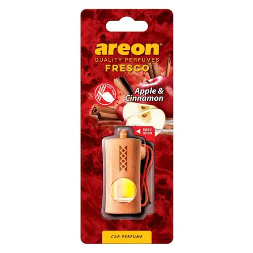 خوشبو کننده خودرو آرئون (Fresco Areon) رایحه سیب و دارچین