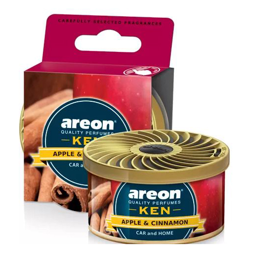 خوشبو کننده خودرو آرئون (Ken Areon) رایحه سیب و دارچین