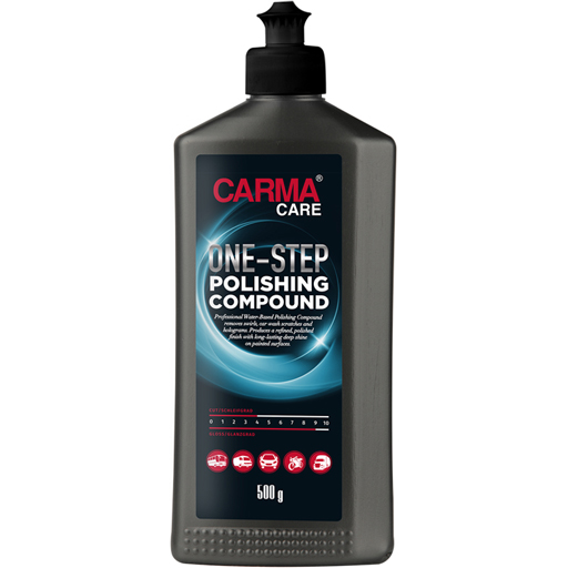 پولیش رنگ بدنه خودرو کارماکر تک مرحله ای 500 میلی لیتری