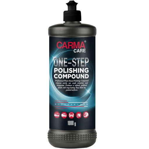 پولیش رنگ بدنه خودرو کارماکر تک مرحله ای 1000 میلی لیتری