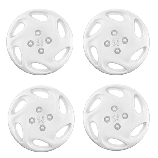 قالپاق چرخ پژو 206 سایز 14 اینچ مدل اشکی 4 عددی