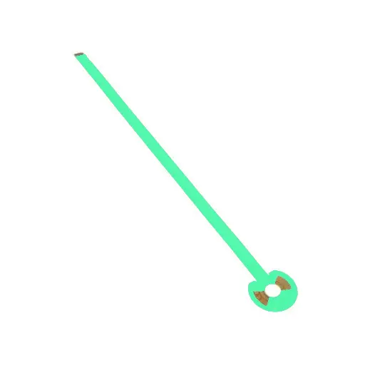 نوار دسته برف پاک کن پژو 206 سبز 