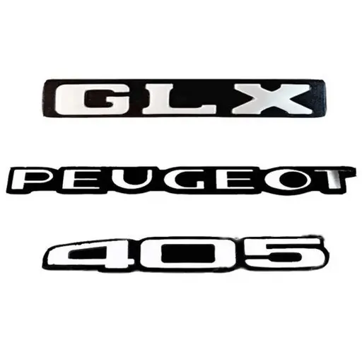 مجموعه آرم نوشته صندوق پژو 405 کامل