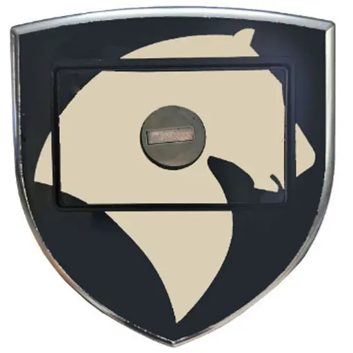 آرم قاب قفل صندوق عقب سمند قدیم فشاری