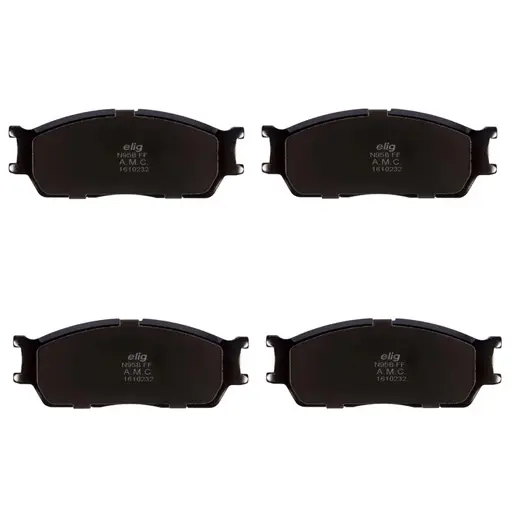 لنت ترمز جلو تیبا الیجیبل نائو سرامیکی نوع A کد KA05