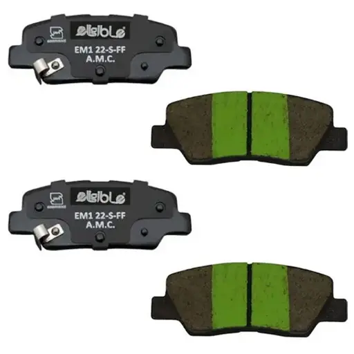 لنت ترمز عقب پژو 206 صندوق دار V20 الیجیبل نائو سرامیکی