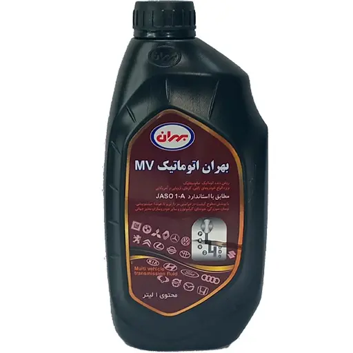 روغن گیربکس اتوماتیک بهران مدل MV حجم 1 لیتری